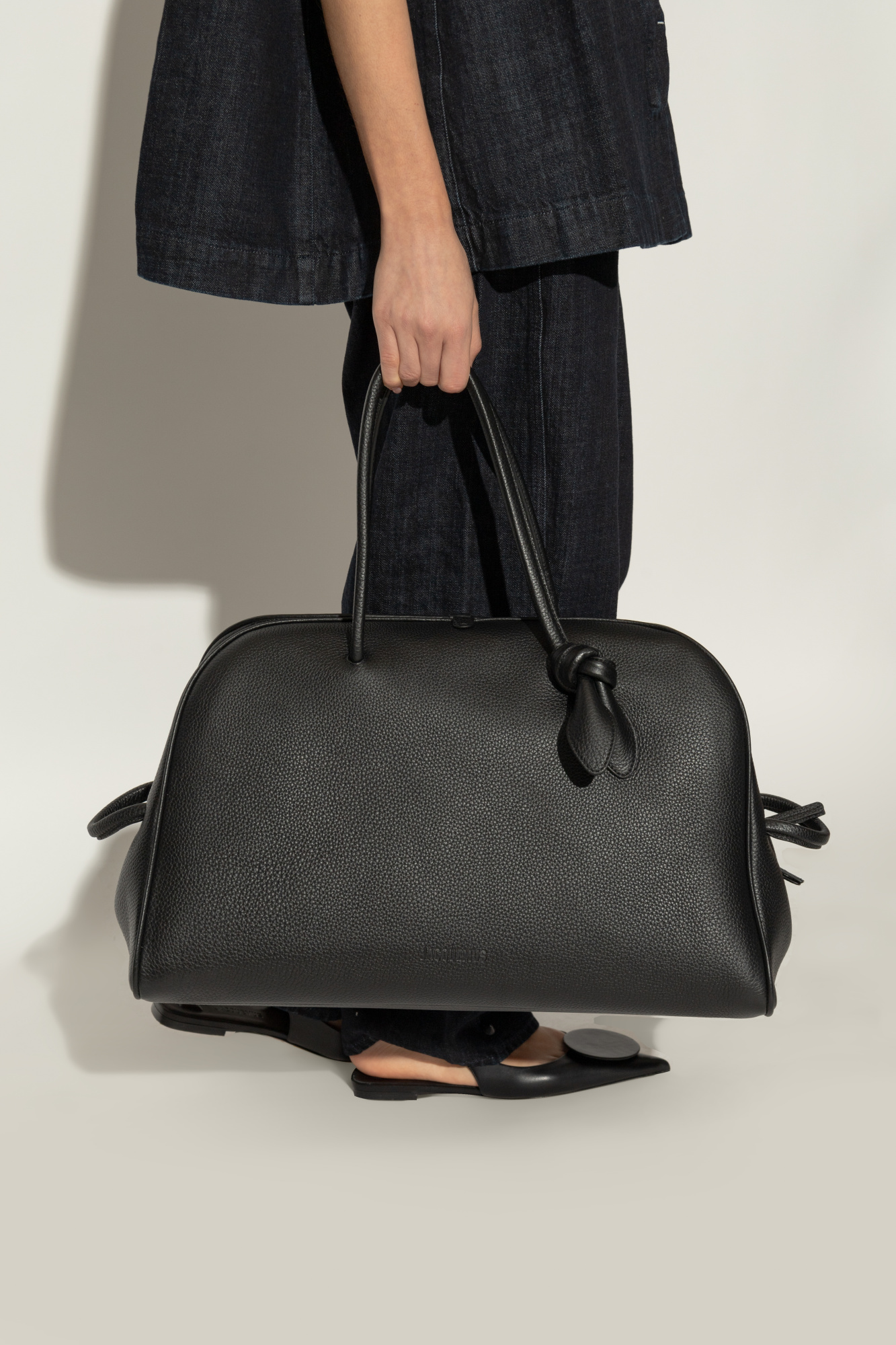 ★JACQUEMUS★ That Grand Turismo Tote Bag Black 255BA4273216 Black Handbag Le Grand Turismo Jacquemus - Vitkac Canada